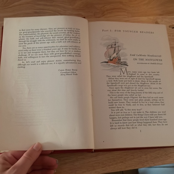 Along Blazed Trails The Children’s Hour Hardcover vintage 1953 book 11 - Picture 16 of 17